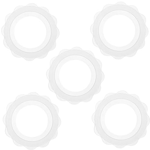 SUPVOX 5 pièces Lot de Protège-tétons Silicone Antidérapant Résistant Transpiration pour Allaitement Réutilisable et Confortable Protection Frictions pour Mères Allaitantes