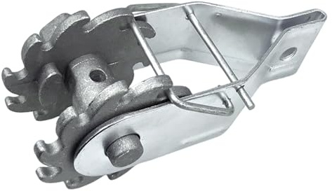 Electric Fence Wire Strainer Handle Heavy Duty Inline Tensioner Ratchet for Agricultural Heavy Duty Steel