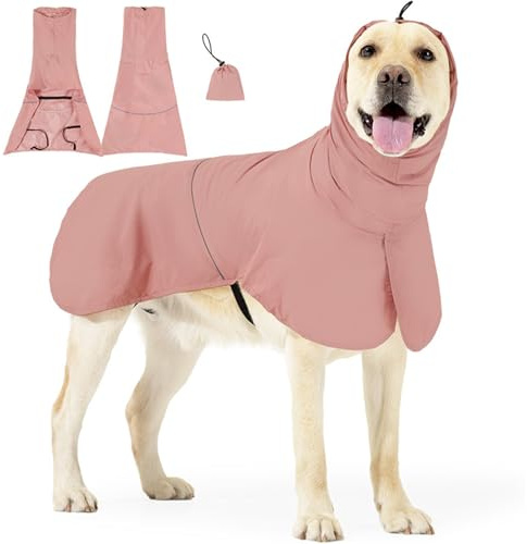omiinitio Sonnenschutzkleidung Für Hunde Wasserabweisendes Design Regenmantel Outdoor Aktivitäten Sonnenschutz Haustiere Spaziergänge Mit Dem Hund Regenbekleidung