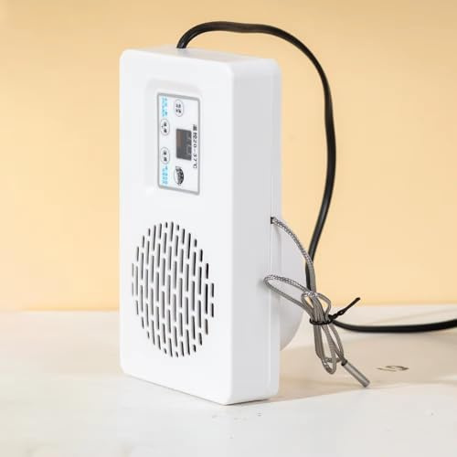 LeTkingok Riscaldatore per Animali Domestici con Controllo Intelligente della Temperatura da 220 V, Riscaldatore per Covata con Termostato Automatico e Alloggiamento Ignifugo