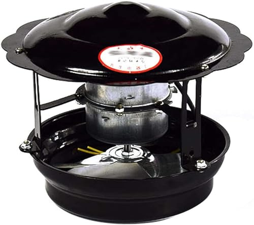 REHOOF Aspiratore di Fumo per Camino,Aspiratore per Camino Aspiratore per Canna Fumaria Induttore di Tiraggio per Camino Aspiratore per Camino per Camino,Ventola Aspirazione per Stufe A Legna 60W
