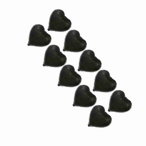 10pcs Heart Foil Balloons, 18in Heart Mylar Balloons For Baby Shower Wedding Valentine Decorations Love Party Decorations (Heart Shape)