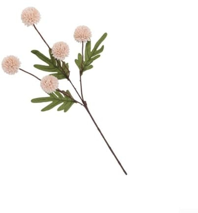 Lot de 12 hortensias artificiels en soie rose clair à longue tige pour décoration d'intérieur, bouquet de mariage, fête de jardin