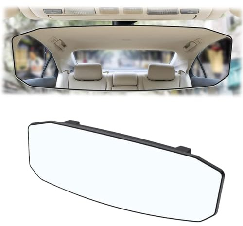 Woniyal 1 STK. Innenspiegel für Citroen C4 Grand Picasso/Grand C4 SpaceTourer 2015-2022, Panorama Rückspiegel Weitwinkel Blendfrei HD Glas Clip-On Auto Innenspiegel Rückfahrspiegel