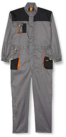Ergebnis R321 X work-guard Lite Overall ,Mehrfarbig (Grau / Schwarz / Orange), L