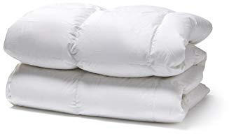 White Cloudz - Kaprun Spring/Autumn 10.5 Tog Duvet - 240x220 cm - 90% European Goose Down, Class I, anti-allergic, cassette duvet, machine washable