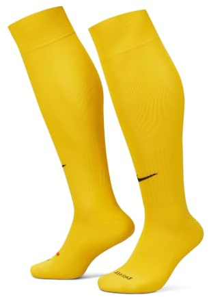 Nike Män Classic II Cush Otc fotbollstrumpor, tur gul/svart, L