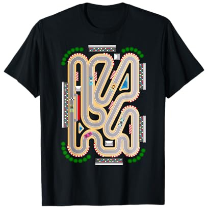 Coole Spielmatte Autorennbahn niedliches Kleinkind Papa und Mama T-Shirt