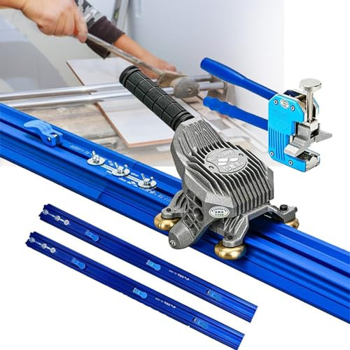 ZHIXUMM Professional Porcelain Manual Tile Cutter Tool Kit With Large Tile Cutter For Large Format Tile Porcelain Ceramic Manual Tile Cutting Tool Connectable Manual Cutter,3.8M