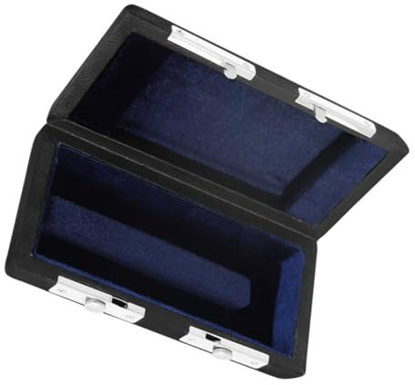 LALADEFIEE Flötenkopf Kasten Aufbewahrungsbox Für Flötenmundstücke Flötenkopf-mundstückkoffer Flötenmundstückhalter Flötenmundstückkoffer Aufbewahrungskoffer Für Flötenköpfe Leder Etui Klarin