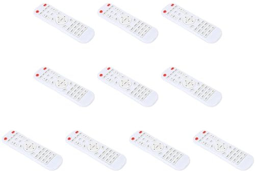 Télécommande de Projecteur, Remplacement de Contrôleur de Télécommande Universelle 10 Pièces