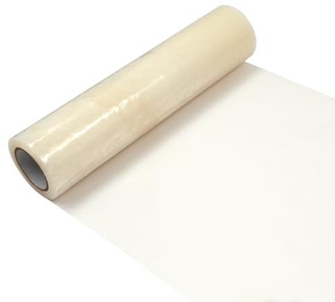 ROLLINGDOG Window Protection Film - Self Adhesive Clear Protective Glass Film 10.63 inch x 100 feet for Smooth Surfaces Such as Glass, Windows, etc.