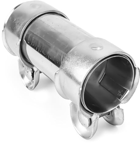 Auspuffschelle Auspuff Schellen ø55mm/95mm Auspuff Doppelschelle Auspuffrohr Edelstahl Rohrverbinder Auspuff Mit Doppelschelle Krümmerschelle Universal 55mm Verbindung