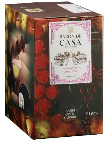Baron de Casa Rosè Blend Bag in Box 5Lt 12% Vol. | MAARGO GREAT DEAL.