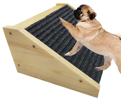 Rampe für Hunde für Sofa – Treppe für Hunde für Bett – für ältere und verletzte Tiere und Katzen, rutschfeste Stufen für erhöhte Oberflächen, Innenräume