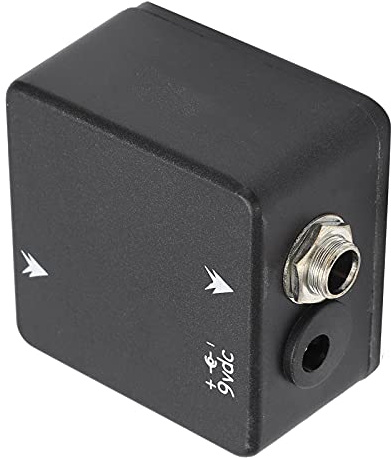 CHICIRIS Guitar Effect Pedal, Metal Buffer Effect Pedal with 1 4in Jack, Pure Buffer Design, Mini Portable Shell, Reduces Cable Capacitance for Guitar Amplifier Players