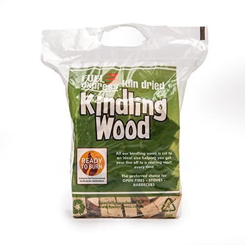 Fuel Express Kindling Wood | Premium Fire Kindling for Open Fires, Stoves, BBQs | 1.5KG Bag