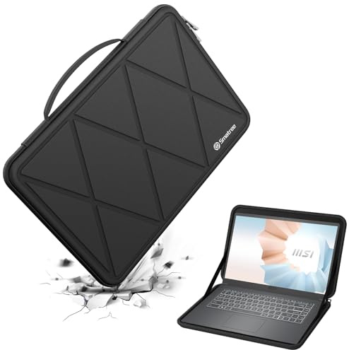 Smatree Hard EVA Protective Sleeve Case Compatible for 15.6 inch MSI Modern 15 A5M/A11M/A11MU/B11M Series Laptop, for MSI Prestige 15 A12UD/A12SC Series, for MSI Summit B15 A11M Laptop(X8274)
