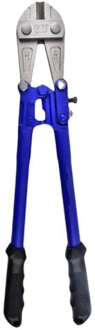 Bolzenschneider, robust, Chrom-Molybdän-Stahlklinge und weicher Gummigriff, Schneidewerkzeug für Vorhängeschlösser, Ketten, Drähte, Schrauben, Zäune und Nieten, 45,7 cm