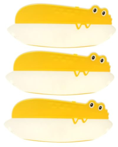 BESTonZON 3st Shampoo-kappe Für Kinder Kleinkind Verstellbarer Badehut Haarwaschkappe Für Kinder Kunststoff Badewanne Tragbar Shampoo-badehut Flexibel Badeprodukte Augenschutz