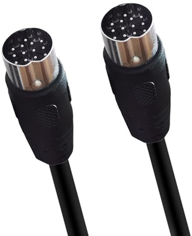 HINAYOSAN DIN 13Pin Cable Male To Female/Male 13 Pin Extended Cord Adapter Plug Extension Cable For Stage Atomizer Equipment