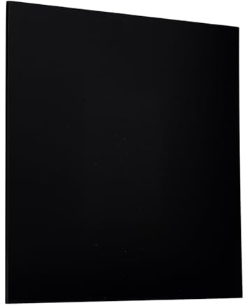 PH PandaHall 30x30cm Schwarze HDPE Platte Kunststoffplatte Dicke Hochdichte Kunststoffplatte Starboard Für Heimwerken Basteln Hochleistungsindustrie 6mm Dick