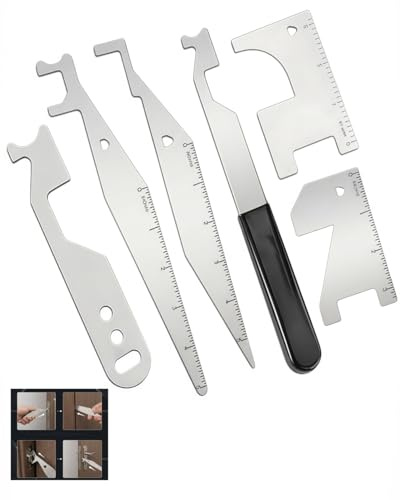The Ultimate Multipurpose Firefighting Tool for First Responders and Firefighters by - Made from Durable Spring Steel - Black (White)