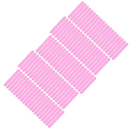 Generic Dubbelsidig Engångsnagelfil Manikyrfil för Akryl Naturliga Falska Naglar, 100 St Nail Art Polerfil för Nagelvård, Ta Bort Nagelgel, 8,5 Cm (Rosa)
