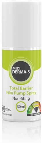 Medi Derma-S Total Barrier Pump Spray: Non-Sting Protection for Mild/Moderate Skin Damage - 30ml
