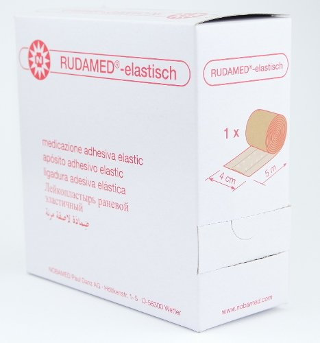 Rudamed ELASTISCH 4cm x 5m Wundpflaster Schnellpflaster Rollenpflaster Pflaster
