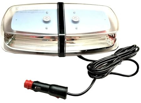 MelTruck LED Warnbalken 310 mm Dachbalken LED Rundumleuchte 12V 24V 72 Warnleuchte Magnet
