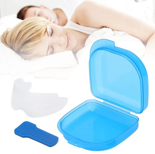 Agatige Gouttière Dentaire Anti Bruxisme, Snoring Solution Device, Stop Snoring Aid Snore Stopper Reduce Snoring pour Ease Breaking soulagement du ronflement du Sommeil Confortable