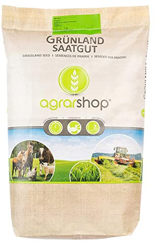 Agrarshop Dauerweide Nachsaat 10 kg Weidesamen Grassamen Grünland Saatgut