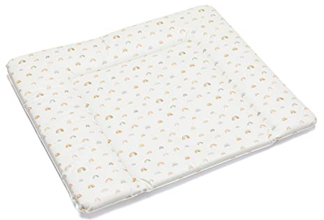 Fillikid Wickelauflage Softy Large 75x85 cm (Regenbogen Beige)