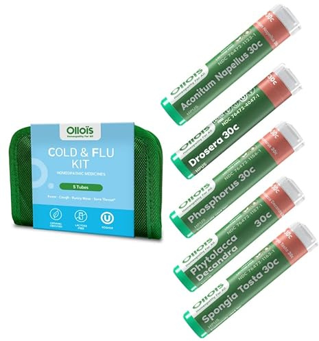 OLLOIS Cold & Flu Kit - 5 Tubes