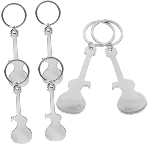 DIYEAH 4sets Trolley Token Keychains Shopping Trolley Opener Keychain Ring Shopping Tokens 6pcs*4