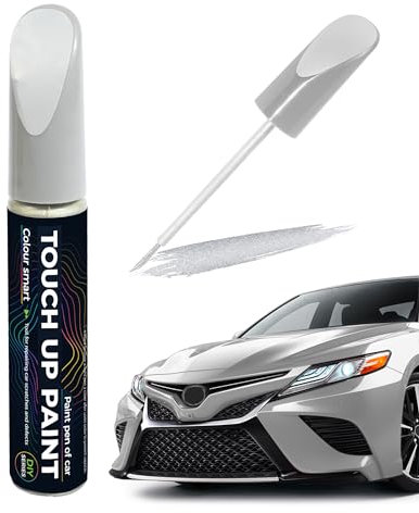 Flaconi Car Paint Pen,Automotive Painting Pens,Scratch Repair Pen,Car Touch Up Paint Pen,Automotive Tools,Suitable for General Models Sedans,Cars,Trucks,SUVs,RVs,Trailers and Commercial(Silver)