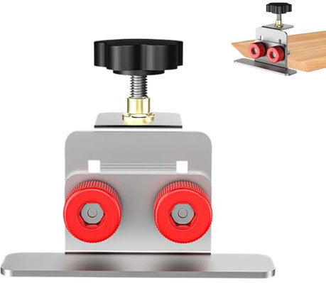 Cabinet Door Installation Device - Adjustable Fixture with Retaining Bracket, Simplifies Positioning and Levelling | Tool for Renovation