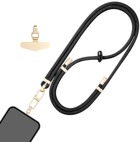 Cordino per Cellulare - Cavo per Telefono, Realizzato in Lega di Alta qualità E Materiali in Poliestere | Accessori Telefonici Universali per La Maggior Parte degli Smartphone