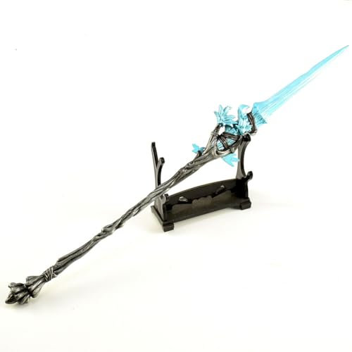 haobook Elden's Ring's Dreamspear Replik 30 cm Vollmetall Sammlermodell mit Ständer – Fantasy Gaming Schreibtisch Deko Geschenk für Gamer