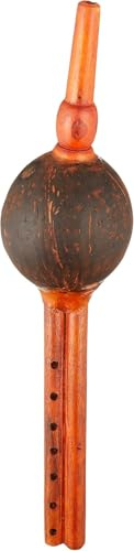 TreegoArt Handgefertigtes Design Pungi Been Charmers Flöte wie indisches Musikinstrument, Länge ca. 40,6 cm (1 Stück)
