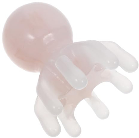 IWOWHERO Octopus Head Massager Comb Scalp Massage Tool Resin Scalp Scratcher Handheld Portable for Deep Relaxation and Hair Therapy Massage