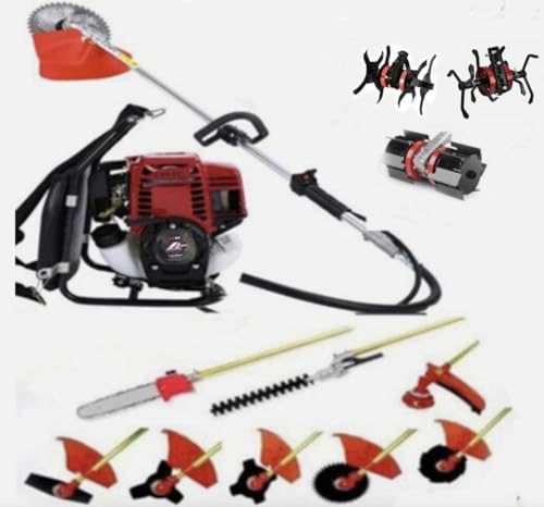 GX35 4 tempi tosaerba a zaino decespugliatore tagliasiepi + 3 Arieggiatori fresatrice da giardino motozappa