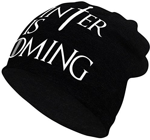 Stylotex XXL Beanie Winter is Coming Mütze Oversized, Farbe:schwarz;Größe:XL/XXL