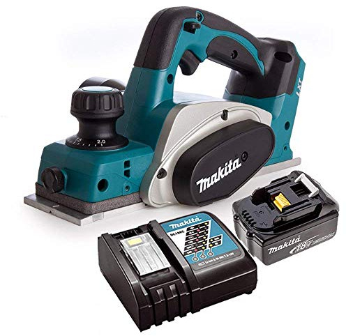 Makita DKP180Z LXT 18V Li-Ion 82mm Planer with 1 x 5ah Battery & Charger