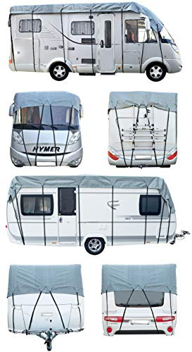PAT Europe B.V. Längenauswahl Dachschutzplane Wohnwagen,Wohnmobil Dachschutzhülle Abdeckung 3M (5,5 Meter)