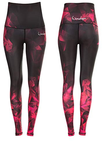 WINSHAPE Legging Fonctionnel Power Shape Hwl102 pour Femme, Taille Haute, Rubis, Taille L EU