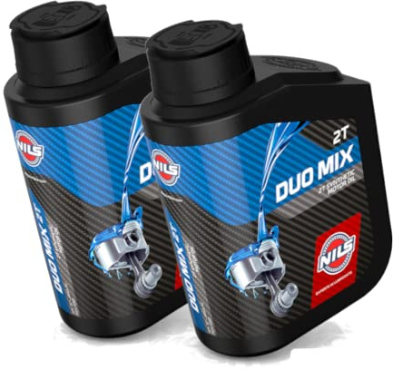 Nils Olio Miscela Duo Mix 2T 100% Sintetico 2LT