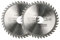 Disco Amoladora Madera 115 mm, Hoja de Sierra Circular para Madera Contrachapada 22 mm 40 Dientes de Diámetro del Agujero Interior (2 Piezas)