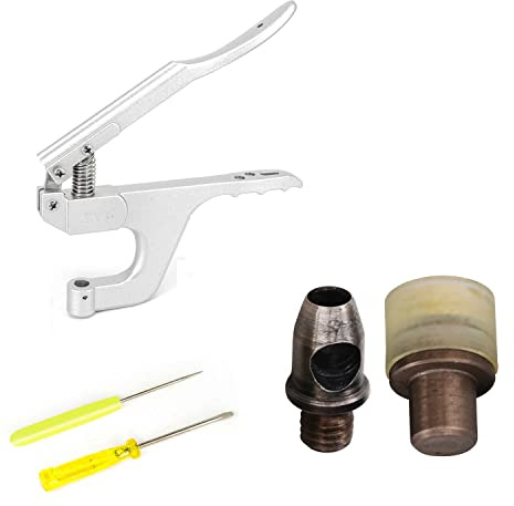 Trimming Shop 10mm Hole Cutter Punch Die Set with ZYT Plier